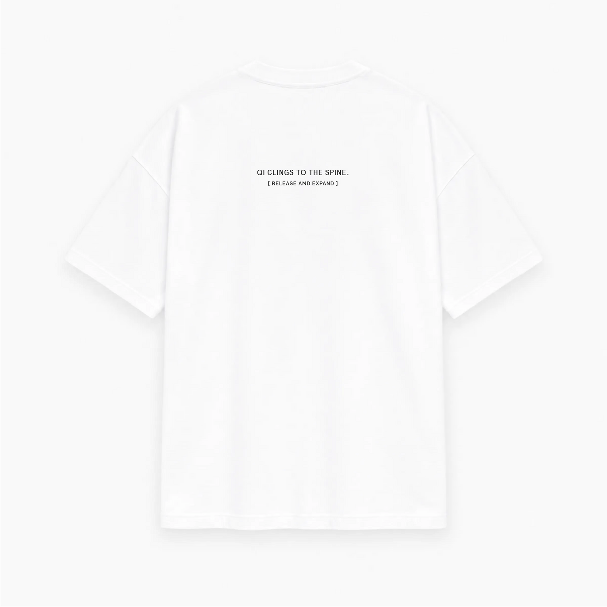 HOLLOW THE CHEST (含胸拔背) Oversized Heavyweight T-Shirt