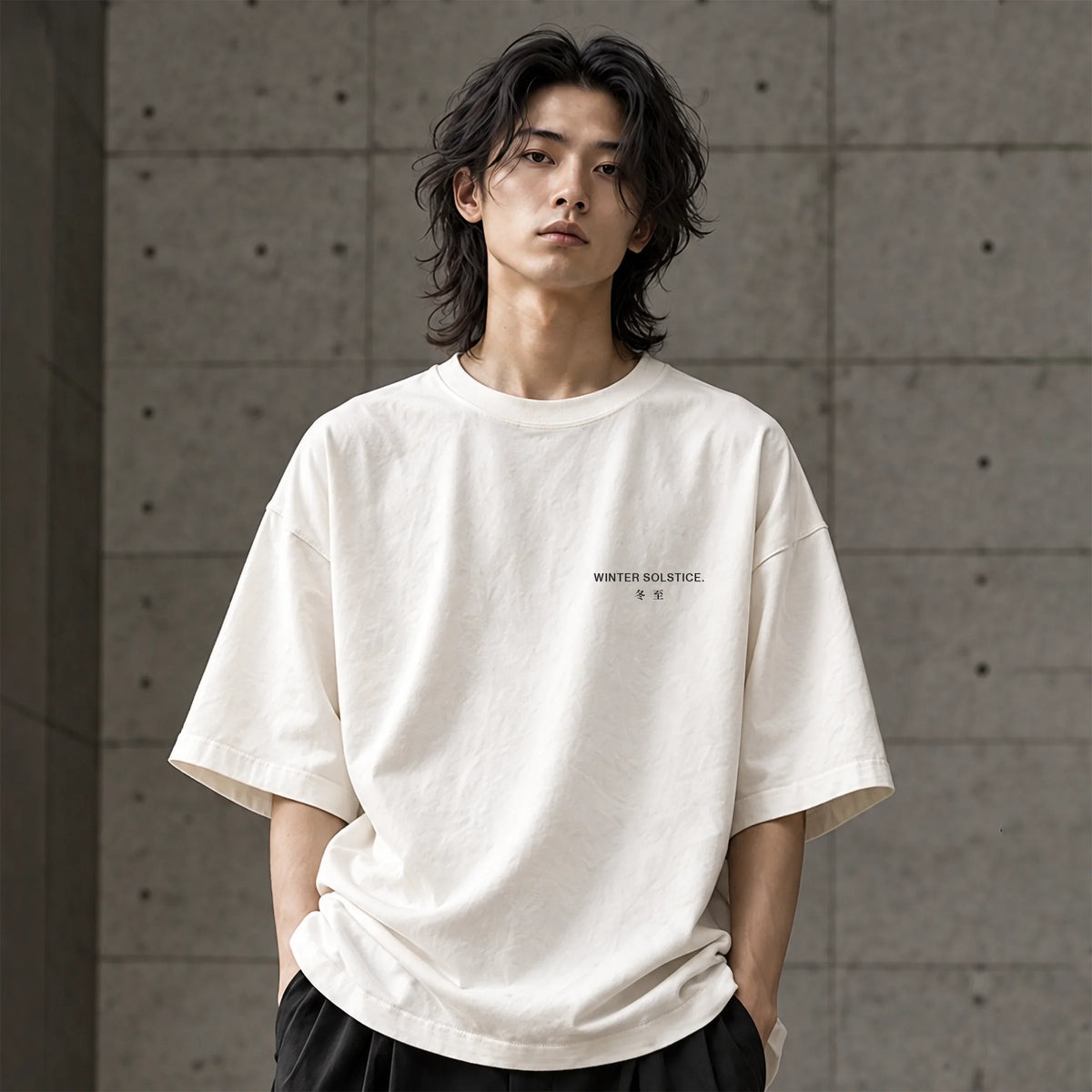 WINTER SOLSTICE (冬至) Oversized Heavyweight T-Shirt