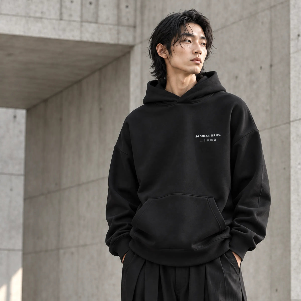 24 Solar Terms (二十四節氣) Relaxed Hoodie