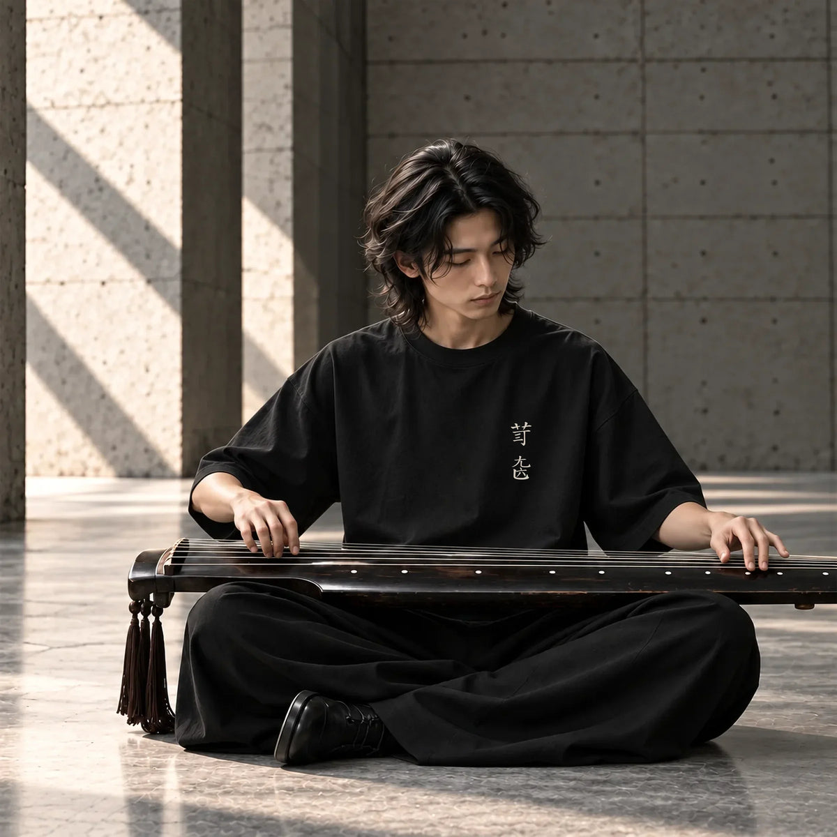 WHERE SOUND DISSOLVES Oversized Heavyweight T-Shirt