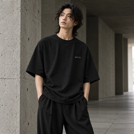 AS IT IS. Oversized Heavyweight T-Shirt