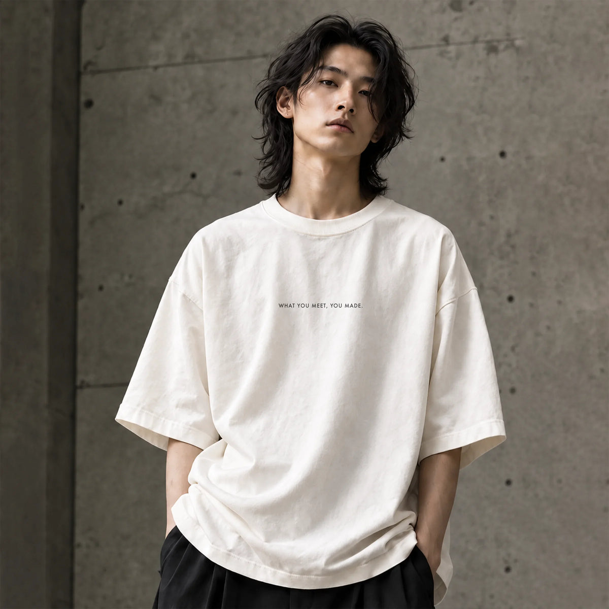 BAR · DO (中陰) Oversized Heavyweight T-Shirt