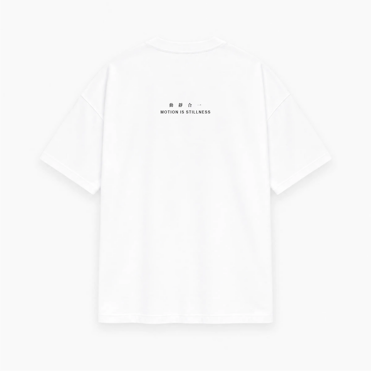 MOTION IS STILLNESS (動靜合一) Oversized Heavyweight T-Shirt