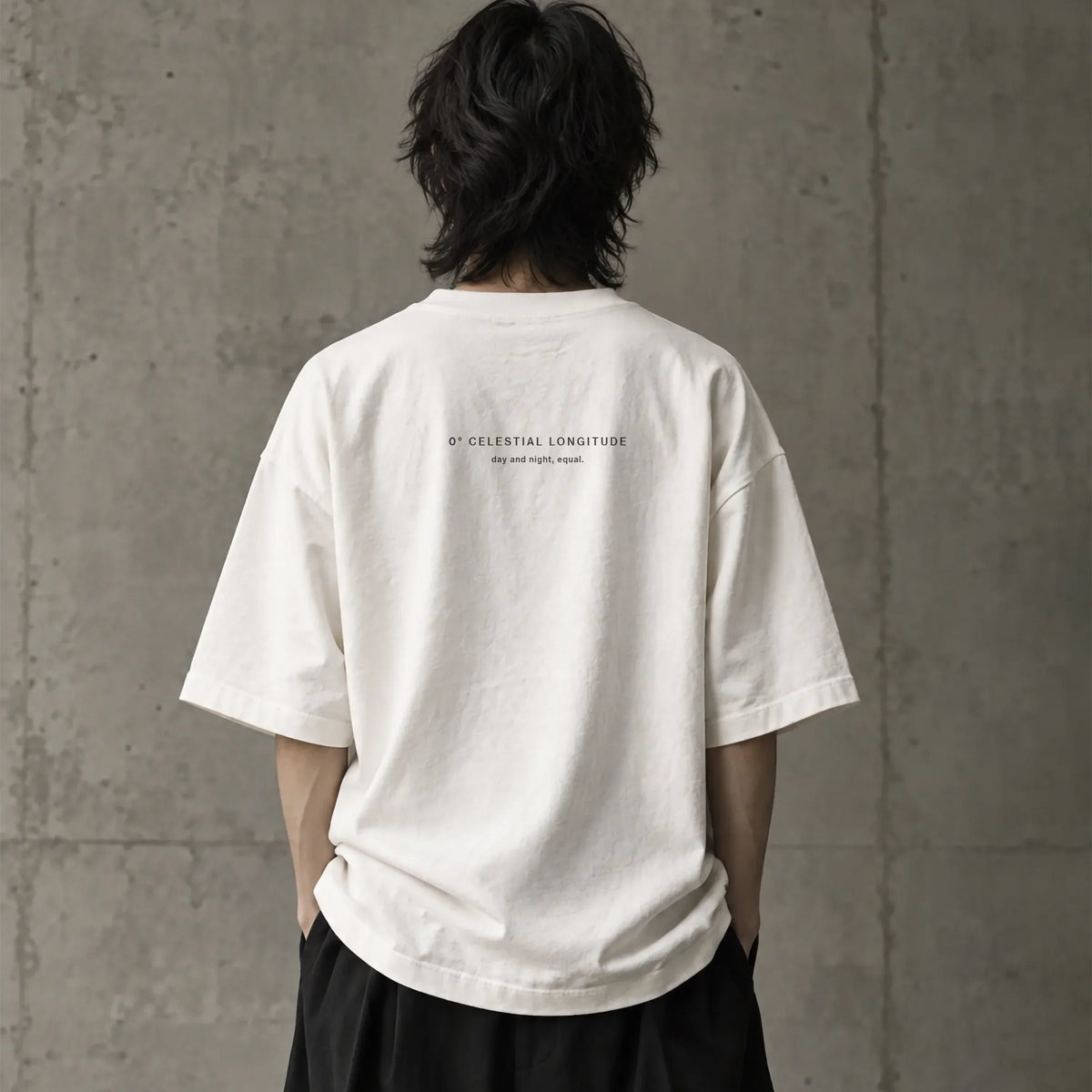 SPRING EQUINOX (春分) Oversized Heavyweight T-Shirt