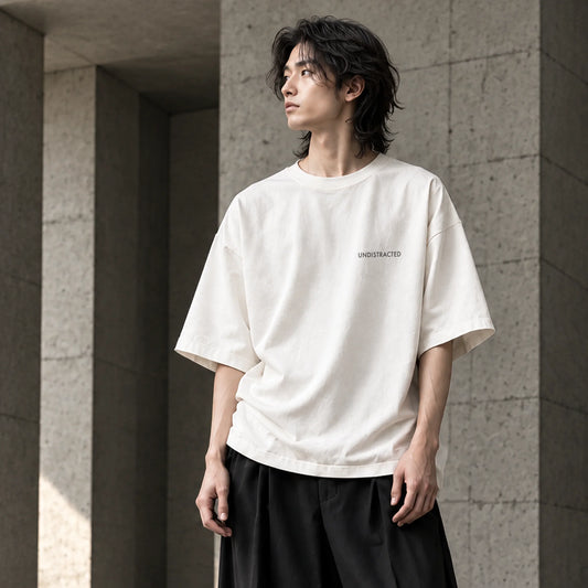 UNDISTRACTED Oversized Heavyweight T-Shirt